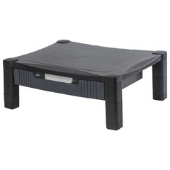 Подставка для принтера или монитора BRAUBERG, с 1 полкой и 1 ящиком, 430&times;340&times;164 мм, 510189