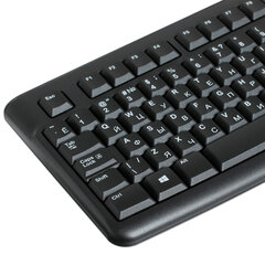 Клавиатура проводная LOGITECH K120, USB, 104 клавиши, черная