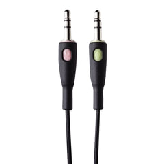 Наушники с микрофоном (гарнитура) LOGITECH H110, проводная, компьютерная, 1,83 м, стерео, 2 x mini jack 3,5 мм, черная