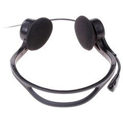 Наушники с микрофоном (гарнитура) LOGITECH PC 960, проводная, компьютерная, 2,4 м, стерео, USB, черная