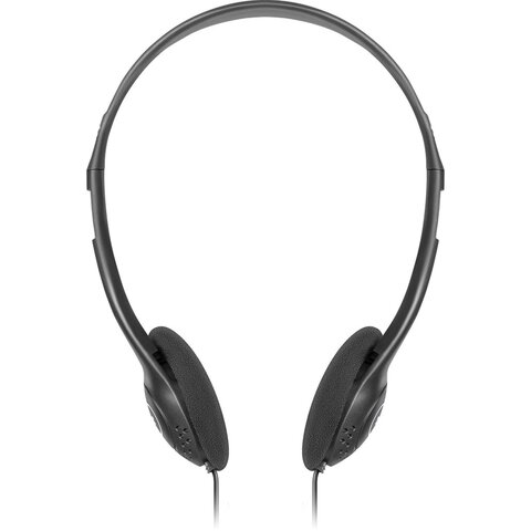 Наушники DEFENDER Aura 101, проводные, 1,8 м, накладные, черные, 63101