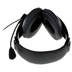 Наушники с микрофоном (гарнитура) SVEN AP-860MV, проводные, 2 м, с оголовьем, черные, SV-0410860