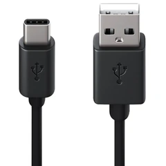 Кабель USB 2.0 AM – TypeC, 1 м, RED LINE, для подключения портативных устройств и периферии, черный