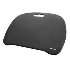 Подставка-столик с мягкими подушками, для ноутбука и творчества BRAUBERG, 430&times;330 мм, черный, 512669