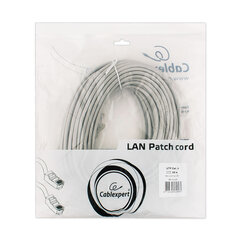 Кабель (патч-корд) UTP 5Е категория, RJ-45, 20 м, CABLEXPERT, для подключения по локальной сети LAN, PP12-20M