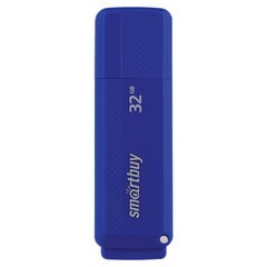 Флеш-диск 32 GB, SMARTBUY Dock, USB 2.0, синий, SB32GBDK-B