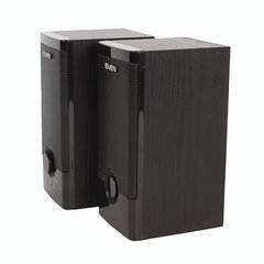 Колонки компьютерные SVEN SPS-603, 2.0, 2&times;3 Вт, дерево, черные, SV-015183