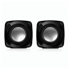 Колонки компьютерные SVEN 120, 2.0, 2&times;2,5 Вт, пластик, черные, SV-013493