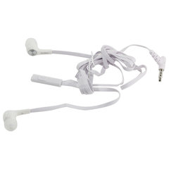 Наушники с микрофоном (гарнитура) SVEN E-211M, проводные, 1,2 м, вкладыши, белый