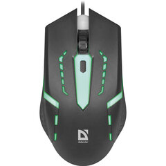 Мышь проводная DEFENDER Flash MB-600L, 800-1200 dpi, 4 кнопки + 1 колесо-кнопка, оптическая, черная