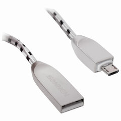 Кабель USB 2.0 – micro USB, 1 м, SONNEN Premium, медь, передача данных и быстрая зарядка, 513125