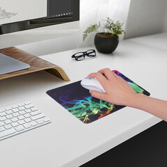 Коврик для мыши SONNEN &laquo;SMOKE&raquo;, резина + ткань, 220&times;180&times;3 мм, 513289