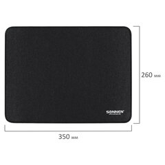 Коврик для мыши игровой SONNEN &laquo;ASSAULT&raquo;, резина + ткань, 350&times;260&times;4 мм, 513303