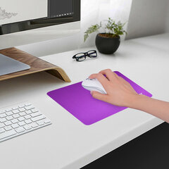 Коврик для мыши SONNEN &laquo;PURPLE&raquo;, резина + ткань, 220&times;180&times;3 мм, 513307