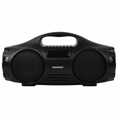Колонка портативная SONNEN B332, 16 Вт, Bluetooth, FM-тюнер, microSD, MP3-плеер, черная