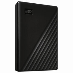 Внешний жесткий диск WD My Passport 4TB, 2.5", USB 3.0, черный, WDBPKJ0040BBK-WESN