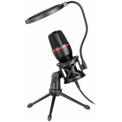 Микрофон игровой DEFENDER Forte GMC 300, кабель 2,4 м, 120 дБ, с мембраной, для стриминга