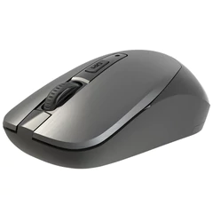 Мышь беспроводная бесшумная DEFENDER Wave MM-995, USB, 3 кнопки+1 колесо-кнопка, оптическая, серая