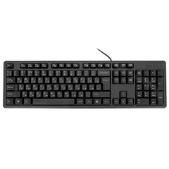 Набор проводной A4TECH KK-3330, USB, клавиатура 104 клавиши, мышь 2 кнопки + 1 кнопка-колесо, черная, 1530249