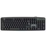 Клавиатура проводная бесшумная, USB, 104 клавиши, SONNEN KB-8136, черная, 513946