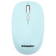 Набор беспроводной тихий: клавиатура 104 клавиши, мышь 4 кнопки 800/1200/1600 dpi, SONNEN K-650, белый / мятный / бирюзовый, 513953