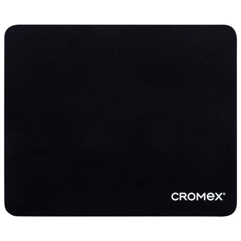 Коврик для мыши CROMEX (КРОМЕКС) "SLIM", резина + ткань, 220х180х2 мм, 513954
