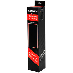 Коврик для мыши и клавиатуры большой SONNEN &laquo;BLACK TITAN XXL&raquo; 900&times;400&times;3 мм, черный, 513959