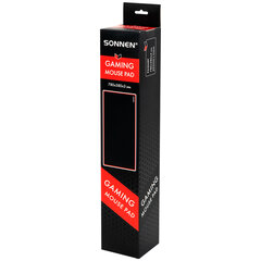 Коврик для мыши и клавиатуры большой SONNEN &laquo;CYBER OUTLAW 2.0&raquo; 780&times;380&times;3 мм, черный, 513960