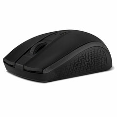 Мышь беспроводная SVEN RX-220W, 3 кнопки + 1 колесо-кнопка, оптическая, чёрная, SV-016227