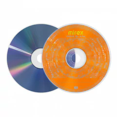Диск DVD+R (плюс) MIREX, 4,7 ГБ, 16x, Slim Case, 1 штука, UL130013A1S