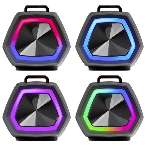 Колонка портативная DEFENDER Beatbox 25, 25Вт, 3000 мА·ч, bluetooth, FM, Type-C, черная, 65325
