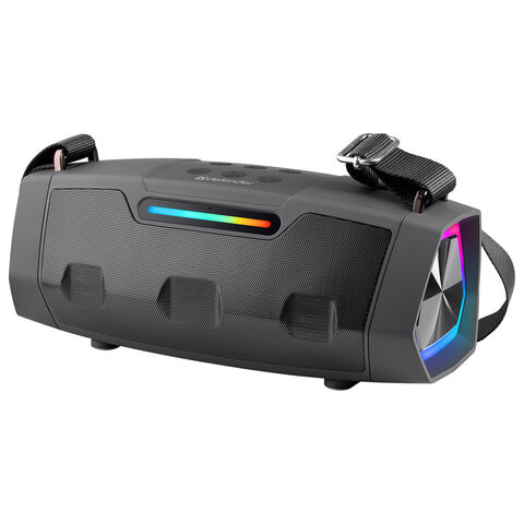 Колонка портативная DEFENDER Beatbox 25, 25Вт, 3000 мА·ч, bluetooth, FM, Type-C, черная, 65325