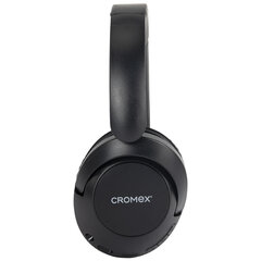 Наушники беспроводные полноразмерные складные раздвижные CROMEX (КРОМЕКС) HP-043B, Bluetooth 5.4, черные, 514119