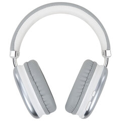 Наушники беспроводные накладные полноразмерные раздвижные мультирежимные, SONNEN HP-B12S, Bluetooth 5.4, серебристые, 514127