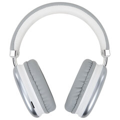 Наушники беспроводные накладные полноразмерные раздвижные мультирежимные, SONNEN HP-B12S, Bluetooth 5.4, серебристые, 514127