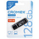 Флеш-диск 128 GB, CROMEX (КРОМЕКС) Standard USB 2.0, черный, 514161