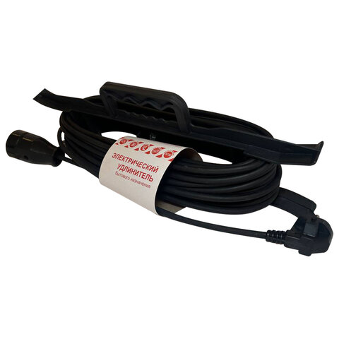 Удлинитель на рамке РС16, 1 розетка без заземления, КГ 2*1,5мм2, 20м, 16А, медь, морозостойкий 78745