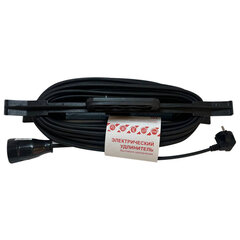 Удлинитель на рамке РС16, 1 розетка без заземления, КГ 2x1,5мм2, 10 м, 16 А, медь, морозостойкий