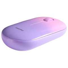Мышь беспроводная бесшумная SMARTBUY 266AG-V, USB, 2 кнопки + 1 колесо, оптическая, фиолетовая