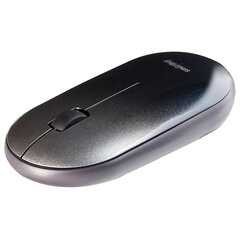 Мышь беспроводная бесшумная SMARTBUY 266AG-K, USB, 2 кнопки + 1 колесо, оптическая, черная