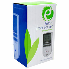 Таймер электрический ENERGENIE LCD-дисплей 2,3" белый, EG-SST-01