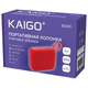 Колонка портативная KAIGO (КАЙГО) BS100, 5 Вт, Bluetooth, USB, Micro SD, TWS, FM, красная, 514220