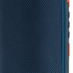 Колонка портативная влагозащищенная KAIGO (КАЙГО) BTW185, 20 Вт, Bluetooth, USB, Micro SD, AUX, RGB, TWS, FM, синяя, 514221