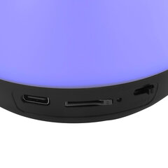 Колонка портативная KAIGO (КАЙГО) GE-3058, 3 Вт, Bluetooth, Micro SD, RGB, 514222