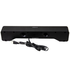 Колонка-саундбар KAIGO (КАЙГО) GE-1002, 6 Вт, AUX, USB, черная, 514223