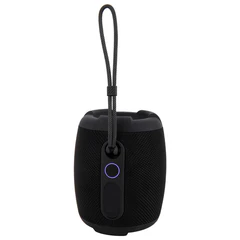 Колонка портативная влагозащищенная KAIGO (КАЙГО) BT10T, 10 Вт, Bluetooth, USB, Micro SD, AUX, RGB, TWS, IPX7, черная, 514224