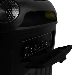 Колонка напольная KAIGO (КАЙГО) GE-P28A + микрофон и пульт В ПОДАРОК, 80 Вт, EQ, Bluetooth, USB, micro SD, AUX, LED, TWS, FM, 514227