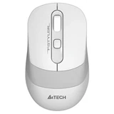Мышь беспроводная A4TECH Fstyler FG10, USB, 4 кнопки, оптическая, белая, 1147569