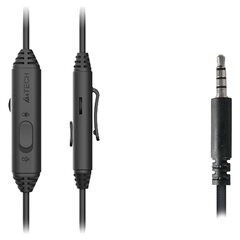 Наушники с микрофоном (гарнитура) A4TECH Fstyler FH100i, проводные, 1,8 м, USB, черные, 1774499
