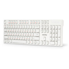 Клавиатура проводная SMARTBUY ONE 238, USB, 104 клавиши, белый, SBK-238U-W